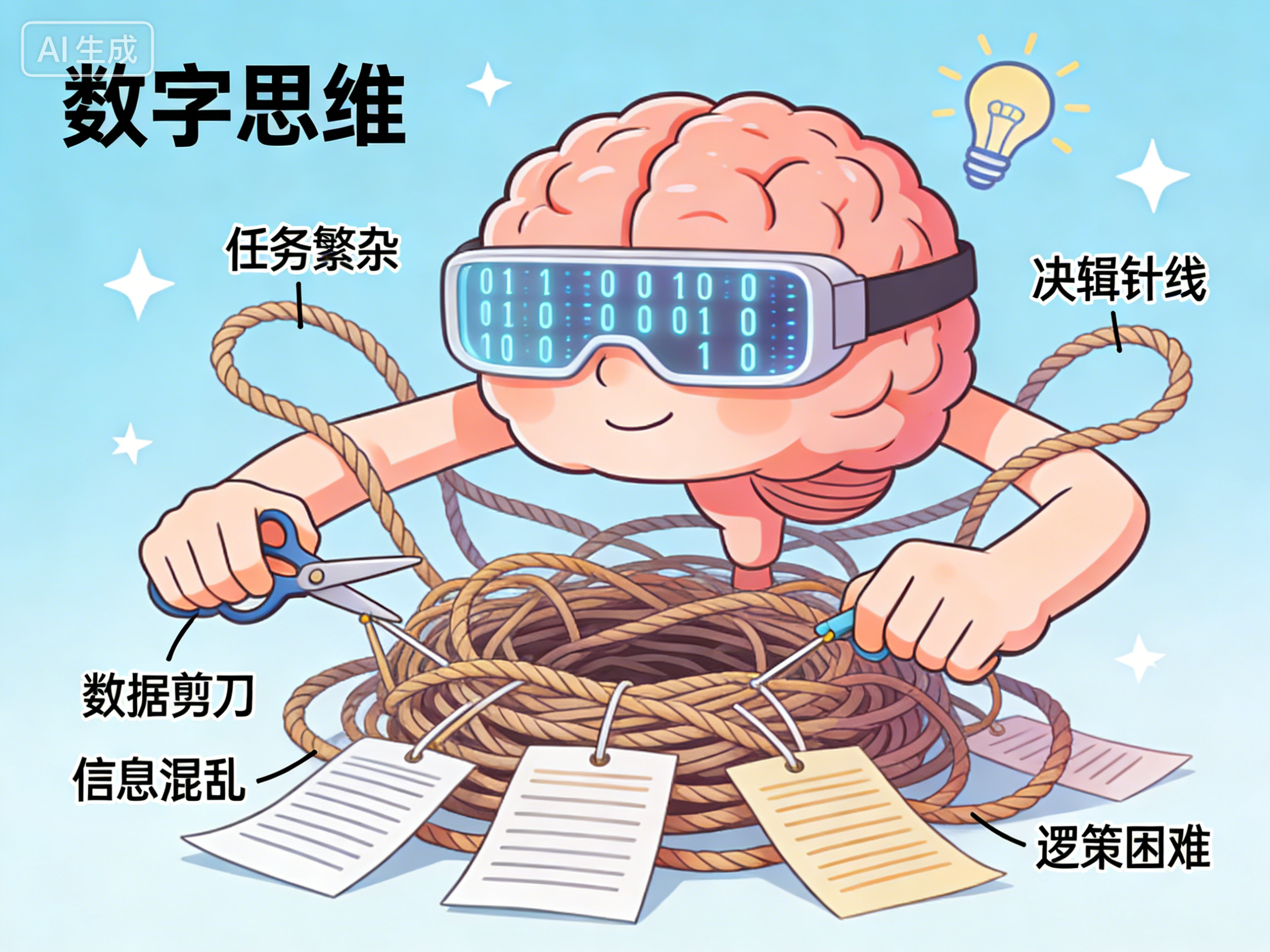 不用懂技术，普通人如何用“数字思维”解决工作中的乱麻？